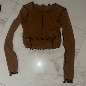Brown long sleeve